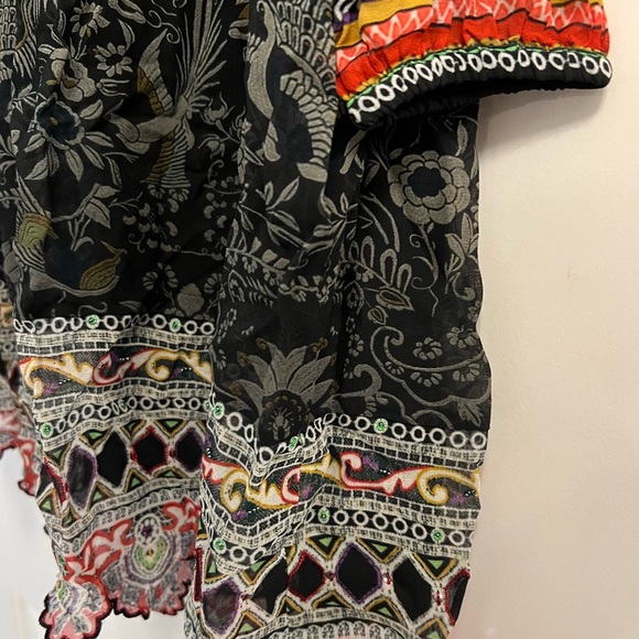 Tanvi Kedia Multicolored Print Dress - Picture 2 of 3